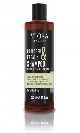 Kolajen Keratin Dolgunlaştırıcı ve Güçlendirici Saç Bakım Şampuanı